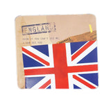 Natural Rubber Mouse Mat-National Flag British style Non-skid backing