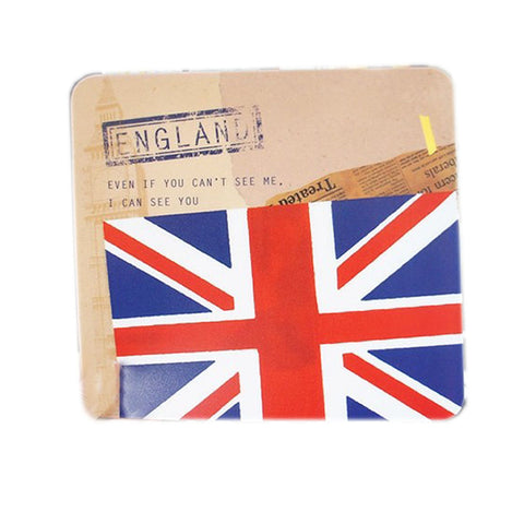 Natural Rubber Mouse Mat-National Flag British style Non-skid backing