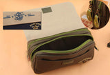 Office Supply Multifunctional Pencil Case for School Creative Canvas Storage Case #12