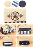 Office Supply Multifunctional Pencil Case for School Creative Canvas Storage Case #14