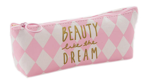 Office Supply Simply Multifunctional Pencil Case for School Creative Canvas Storage Case #51