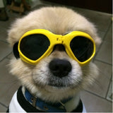 Fashion Pet Dog Goggles UV Sunglasses Perfect Sun Glasses Eye Wear Yellow