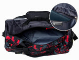Fashion Sports Duffel Bag Gym Bag Sports Bag Travel Bag Camouflage Red