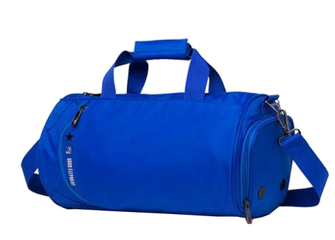 Fashion Sports Duffel Bag Gym Bag Sports Bag Travel Bag Blue