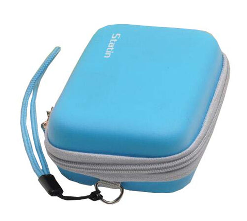 Blue Color Digital Camera Coin Handbag PU Bag