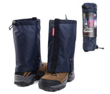 Waterproof Hiking/Climbing/Camping/Skiing Shoes Gaiters - M Navy