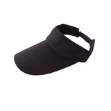 Golf Tennis Sports Sun Visor Cap Hat,Black