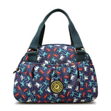 Women Waterproof Zipper Tote Bag Handbag Messenger Bag, Multicolored, Monkey