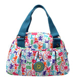 Women Waterproof Zipper Tote Bag Handbag Messenger Bag, Multicolored, Monkey#2