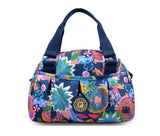 Women Waterproof Zipper Tote Bag Handbag Messenger Bag, Multicolored#4