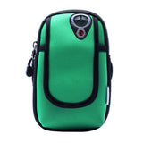 Sports Running/Gym/Jogging Bags Arm Band/Bag Wristband Practical Clips Green