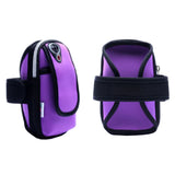 Sports Running/Gym/Jogging Bags Arm Band/Bag Wristband Practical Clips Purple