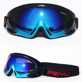 Sports Safety Sunglasses Antifog Eyewear Cycling Driving Skiing Goggles Blue/B