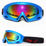 Sports Safety Sunglasses Antifog Eyewear Cycling Driving Skiing Goggles Blue