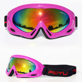 Sports Safety Sunglasses Antifog Eyewear Cycling Driving Skiing Goggles Rose
