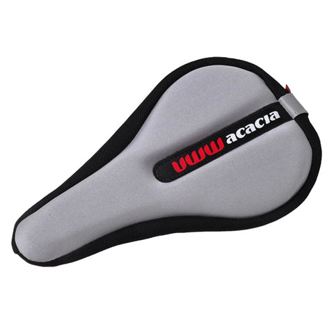 Premium Soft Relief Bicycle/Bike Saddle Seat Cushion Cover Cycling - Gray