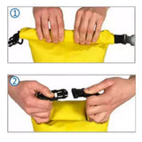 5L-Waterproof Dry Sack For Boating/Floating/Swimming with Strap,Yellow