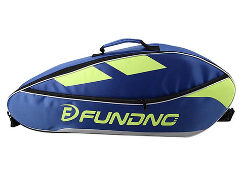 BLUE Abrasion-proof Nylon Badminton Equipment Bag Badminton Racket Bag