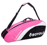 Modern Simple Badminton Equipment Bag Badminton Racket Bag PINK