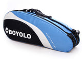 Modern Simple Badminton Equipment Bag Badminton Racket Bag BLUE