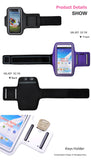 [BLACK] SPORTY Armband+ Key Holder for SAMSUNG S3/S4/4.7-5 inch smart phone