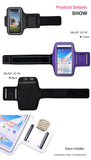 [PINK] SPORTY Armband+ Key Holder for SAMSUNG S3/S4/4.7-5 inch smart phone