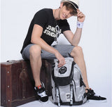 Adult Backpack Canvas Sport Backpack for Girls Cool Grey