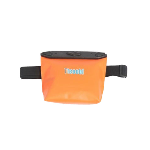 "7.3""* 4.5""ORANGE Waterproof Climbing Rafting Diving Dual-use Dry Bag Pouch"