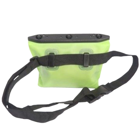 "7.3""* 4.5""GREEN Waterproof Climbing Rafting Diving Dual-use Dry Bag Pouch"