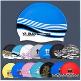 Fashion Item/Soft Silicone Stretchable Swim Swimming Cap For Adult/Zebra-Stripe