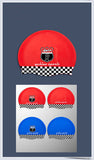 Fashion Item/Silicone Stretchable Swim Swimming Cap For Adult/Red Shield