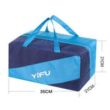 Dry and Wet Separation Waterproof Sports Bag Swimming Handbag Storage Package 35x21x21CM(P#06)