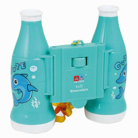 Kids Toy Binocular Telescope Outdoor Science Explore Educational Toys, Blue