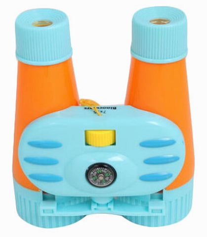 Kids Toy Binocular Kids Telescope Outdoor Science Explore Educational Toy Orange