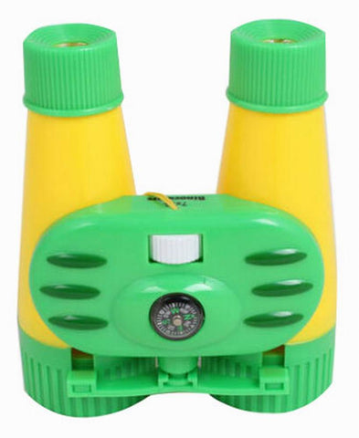 Kids Toy Binocular Kids Telescope Outdoor Science Explore Educational Toy YELLOW