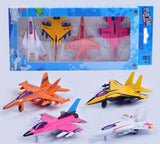 Set of 4 Classic Mini Alloy Plane Model Boys Toy Planes Games