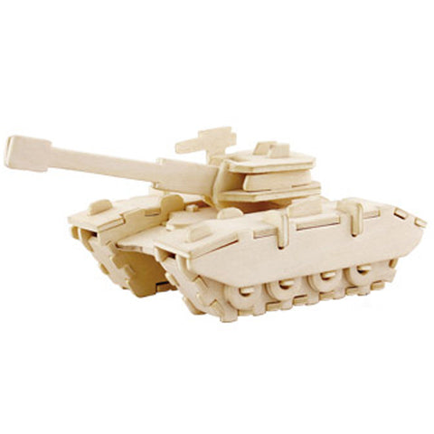 3D Puzzle Wooden Model,Children's Educational Toys ( tank )