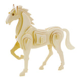 3D Puzzle Wooden Model,Children's Educational Toys ( Steed )
