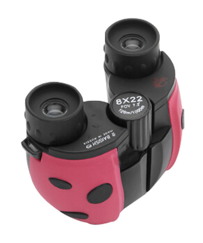 Children Beetle Telescope Binocular Mini Portable Telescope Toys Pink
