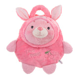 Creative Lovely Cozy Children's Backpack/Plush Backpack(Pink Bear)