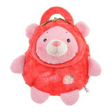 Creative Lovely Cozy Children's Backpack/Plush Backpack(Red Bear)