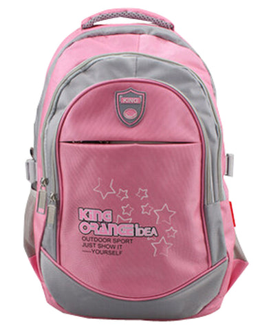 New Lightening  Backpacks Kid's Backpack  Large  British Style Backpack PINK