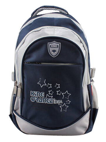 New Lightening  Kid's Backpack  Large  British Style Backpack NAVY BLUE