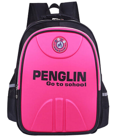 New Lightening  Kid's Backpack  Large  Korean Style Backpack ROSE RED