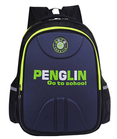 New Lightening  Kid's Backpack  Large  Korean Style Backpack DEEP BLUE