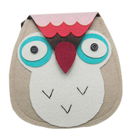 New Small fresh Backpack Fashion Cute Animal Cartoon Backpack KHAKI