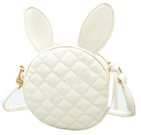 New Small fresh Backpack Fashion Cute Princess Fashion Backpack  WHITE