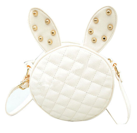 New Small fresh Backpack Fashion Cute Princess Fashion Backpack  WHITE