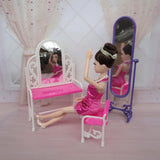 Doll House Furniture, Dresser Mirror Set