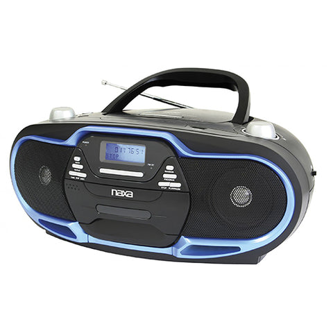 Portable MP3/CD/AM/FM Boombox w/ USB Input